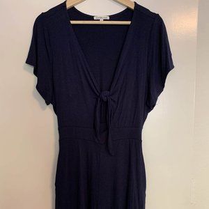 Navy Romper, Size L